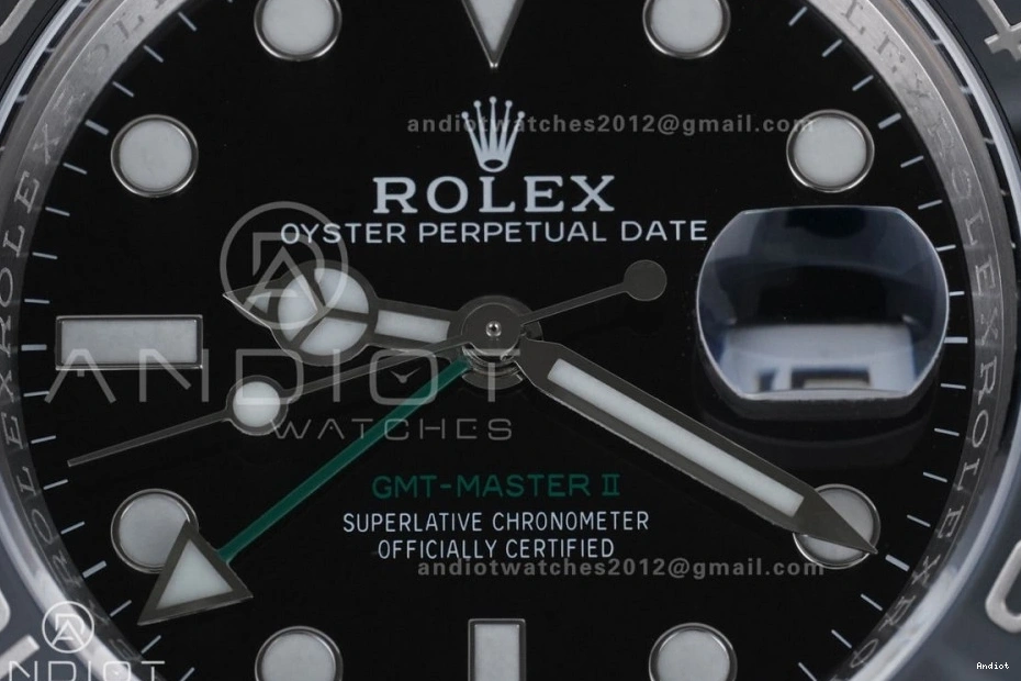 GRNR ARF Jubilee Edition New 126710 Ceramic Best Black Bracelet Bruce on GMT-Master 1:1 SH3285 Wayne V2 904L II Gray 1116